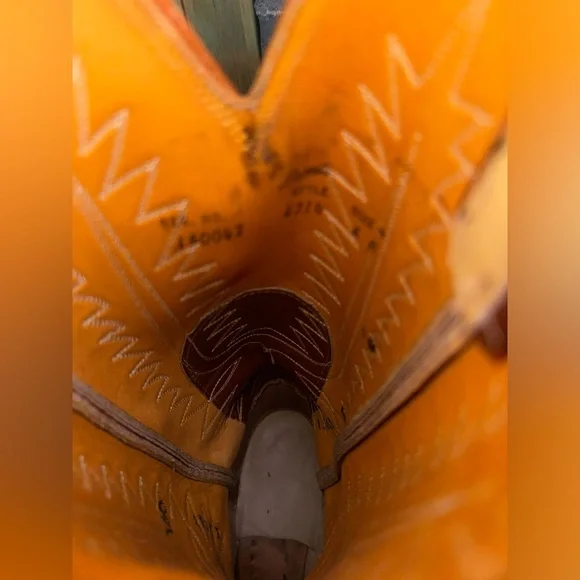 Vintage Tony Lama Wing tip boots - Picture 10 of 14